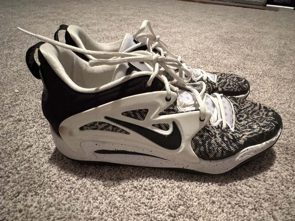 Nike KD 15 TB 'White Black' Oreo Basketball Shoes (DO9826-100)